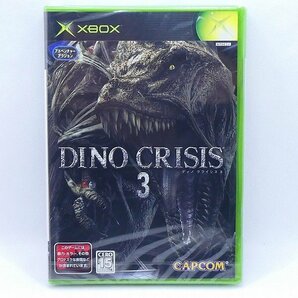 未開封 XBOX ソフト ディノクライシス3 DINO CRISIS マイクロソフト エックスボックス Microsoft ゲーム 未使用■DZ047s■の画像1