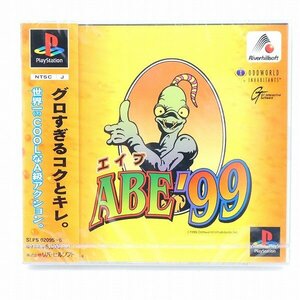 未開封 PS ソフト エイブ '99 ABE リバーヒルソフト プレイステーション PlayStation プレステ ゲーム 未使用■DZ083s■