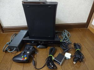 中古 Xbox 360 エリート+キネクト 動作品 初期化済 HDD120GB