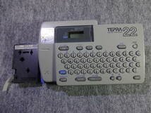 中古 KINGJIM TEPRA TR22 テプラ ラベルライター 動作品_画像1