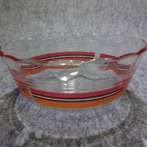 中古 PYREX ガラス小鉢 5枚セット F-06 494 サラダボウル 日本製 UNDERLICENSEの画像2