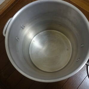 中古 中尾アルミ STOCKPOTS 直径30cm コイヌ印 NAKAO ALMI KING-POTS 寸胴 鍋 両手鍋の画像8