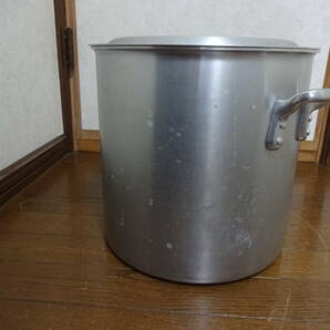 中古 中尾アルミ STOCKPOTS 直径30cm コイヌ印 NAKAO ALMI KING-POTS 寸胴 鍋 両手鍋の画像10