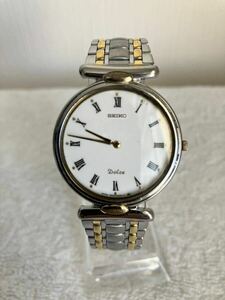  Seiko SEIKO Dolce кварц 9530-6030 рука вокруг примерно 16.5. комбинированный 