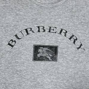 BURBERRY LONDON バーバリーロンドン Tシャツ 半袖 ブランドロゴ グレー 灰色 サイズ3の画像4