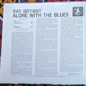 50's レイ・ブライアント Ray Bryant (US盤 LP)/ アローン・ウィズ・ザ・ブルース Alone With The Blues Prestige PRT-7837 1958年の画像3