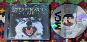 70's 「ワイルドでいこう!」収録　ステッペンウルフ Steppenwolf (CD)/ ライヴ Live MCA Records MCAD-6013 1971年作品