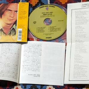 (紙ジャケCD) 70's SSW ジェイムス・テイラー James Taylor (CD)/ スウィート・ベイビー・ジェイムス WPCR-12508 1970年発表'の画像4