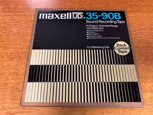 中古 オープンリールテープ maxell UD 35-90B 1巻+