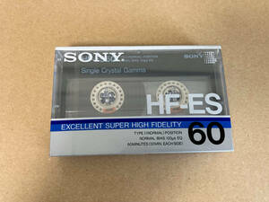 在庫4 カセットテープ SONY HF-ES 1本