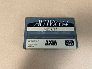 在庫3 カセットテープ AXIA AU-Ⅳx metal 1本 00381