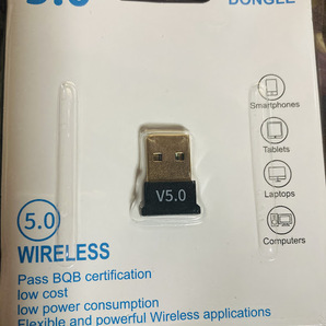 ５個セット windows11対応 USB Bluetooth 5.0対応 アダプター 小型 ブラックの画像3