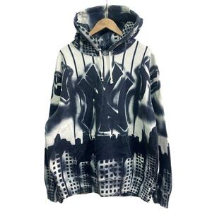 【美品】M シュプリーム ニューヨークヤンキース SUPREME New York Yankees 21AW Airbrush Hooded Sweatshirt パーカー8065000175396