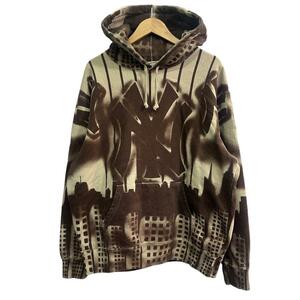 【美品】M シュプリーム ニューヨークヤンキース SUPREME New York Yankees 21AW Airbrush Hooded Sweatshirt パーカー 8065000175389