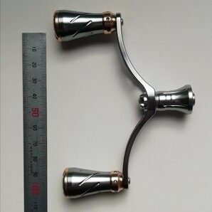 新品未使用 ダイワ用 95㎜ カスタムダブルハンドル ４ボールベアリング DAIWA マシンカットハンドル ねじ込み式ハンドル ダイワハンドル 