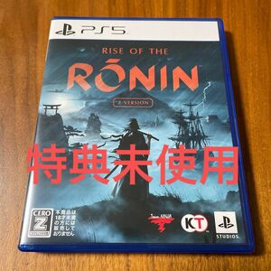 Rise of the Ronin Z version 早期購入特典未使用 PS5 ライズオブローニン