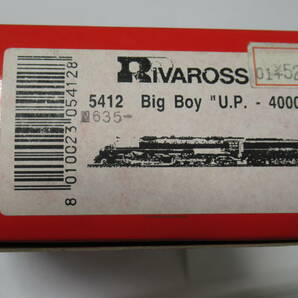 RIVAROSSI リバロッシ 5412 Big Boy ''U.P. - 4000'' ビッグボーイ HO 外国車両 現状中古品の画像3