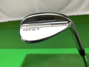 【中古美品】クリーブランド ZIPCORE RTX6 ロフト 58度 MID バウンス 10度 シャフト DG フレックス S200 グリップ ゴルフプライド BL有