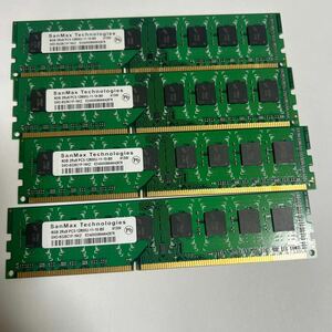 SanMax 8GB PC3-12800U セット