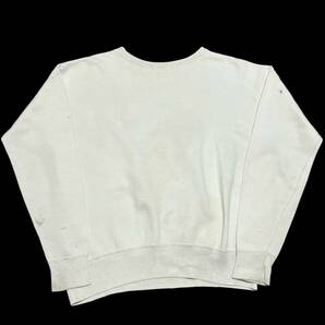 Vintage 50s Soaked Print Sweatshirt 染み込み プリント スウェット ボーイスカウト ホワイト 50年代 ヴィンテージ ビンテージの画像2