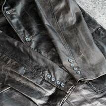 90s 00s OLD GAP Leather Jacket オールド ギャップ レザー ジャケット ブラウン 90年代 2000年代 ヴィンテージ ビンテージ_画像5