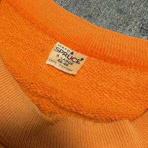 Vintage 60s MAYO SPRUCE LUCY Sweatshirt メイヨー スプルース ルーシー オレンジ 60年代 ヴィンテージ ビンテージの画像3