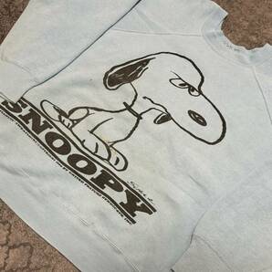 Vintage 60s MAYO SPRUCE SNOOPY Sweatshirt メイヨー スプルース スヌーピー ブルー 60年代 ヴィンテージ ビンテージの画像4