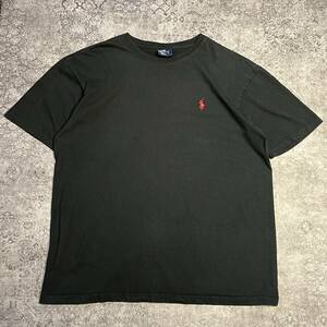 Vintage 90s Polo by RalphLauren T-shirt ポロ ラルフローレン Tシャツ ブラック 90年代 ヴィンテージ ビンテージ