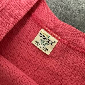 Vintage 60s MAYO SPRUCE SNOOPY Sweatshirt メイヨー スプルース スヌーピー ダンシング ピンク 60年代 ヴィンテージ ビンテージの画像3