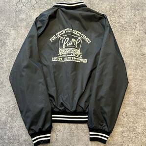 Vintage 70s Stadium Jumper スタジャン スタジアムジャンパー ジャケット ブラック ネイビー 70年代 ヴィンテージ ビンテージの画像1