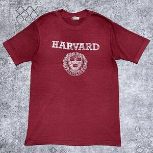 USA製 80s Hanes ハーバード 大学 Tシャツ シングルステッチ カレッジ レッド 80年代 ヴィンテージ ビンテージ vintage