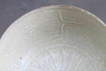 【久】1848 青白磁花弁紋杯一式　時代品　　唐物　中国美術　_画像4