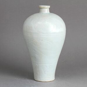 【久】1854 青白磁鳳紋梅瓶 時代品  唐物 中国美術 の画像1