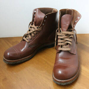 U.S.ARMY M-42 TypeⅡ サービスシューズ USA タイプ2 Service Shoes ミリタリー 米軍 WW2 実物 大戦モデル ビンテージ 40’s USMC 