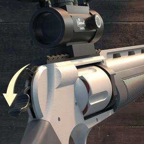 1円 おもちゃ銃 おもちゃの銃 SR410 排莢式 ショットガン トイガン モデルガン スポンジ銃 スポンジ弾 (木目)の画像4