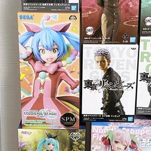 未使用 フィギュア まとめ売り 18個セット 五等分の花嫁 初音ミク 桜ミク 鬼滅の刃 東京リベンジャーズ 他の画像5