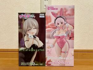 BiCute Bunnies Figure すーぱーそに子 Pink ver. 宇崎ちゃんは遊びたい 宇崎月 フィギュア 2体セット！