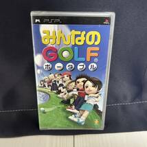 （ 新品/未使用 ）PSPみんなのGOLF ポータブル_画像1