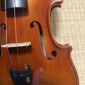 ドイツ製 4/4 フルサイズ バイオリン虎杢 ヴァイオリン 本体のみの画像10