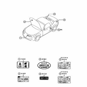 ロードスター NC パーツカリスト パーツカタログ pdf CD EPC2