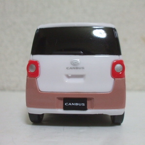 ダイハツ ムーヴ キャンバス アプリコットピンクメタリック DAIHATSU CANBUS プルバックカー カラーサンプル 訳あり ミニカー  の画像4