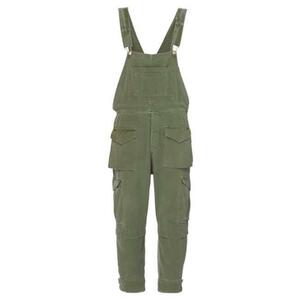 [ высшее редкий ]GREG LAUREN FLAP POCKET DUNGAREES CARGO OVERALL Greg low Len cargo комбинезон переделка справка розничная цена 35 десять тысяч иен 