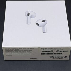 【送料無料】Apple Air Pods 第3世代 新品未開封 MPNY3J/A エアーポッズ アップル 純正品の画像1