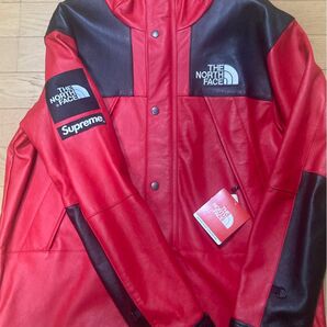 Supreme The North Face シュプリーム　ノースフェイス　レザーマウンテンパーカー　サイズM 新品タグ付き