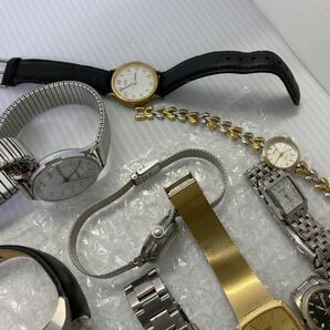 A46【ジャンク】腕時計などまとめ売りSEIKO セイコー CASIO カシオ BMW RADO TECHNOS ブランド時計 レディース時計 メンズ時計 部品 パーツの画像6