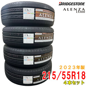 215/55R18 BRIDGESTONE ブリヂストン ALENZA LX100 215/55-18 95V サマータイヤ