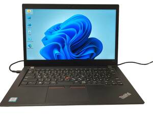 Lenovo ThinkPad T480s／Core i5-8250U（第8世代）／8GB／SSD 256GB／14型 FHD(1920×1080) ノングレア ／Windows11 Pro／送料無料