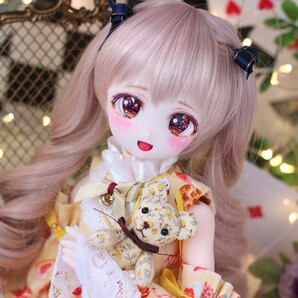 【シンティランテ】DDH-27 カスタムヘッド開口 セミホワイト+おまけ碁石アイ2種&舌パーツ MDD ドール の画像7