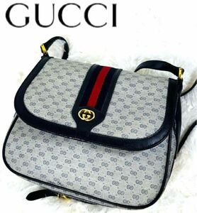 GUCCI グッチ オールドグッチ ヴィンテージ シェリーライン マイクロ GG