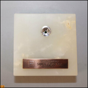 1442-パーカー◆ダブルデスクセット ボールペン PARKER DESK SET 大理石 SIBER時計記念品 コレクション PARKERの画像2